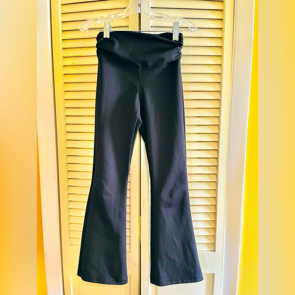 SLS black flare pants